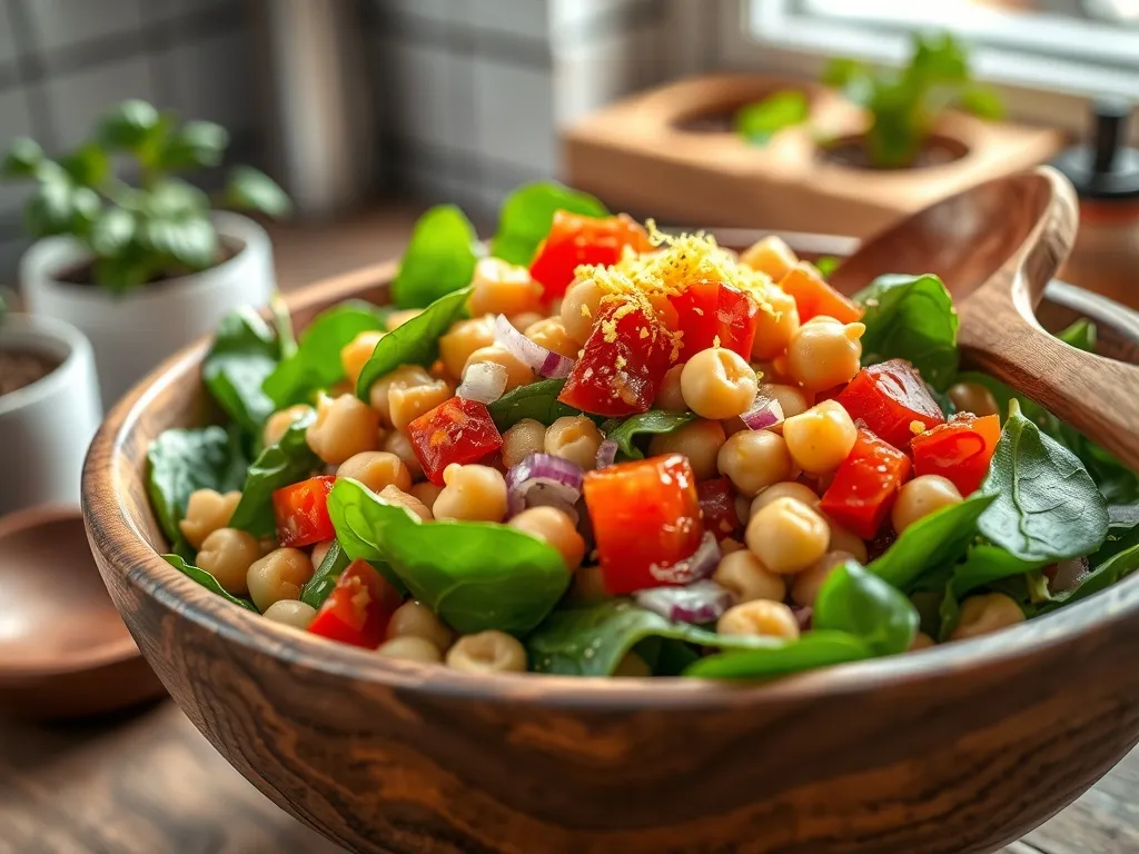 Dietetyczna sałatka z cieciorki konserwowej: przepis na zdrowy posiłek